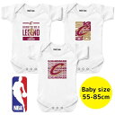 【送料無料】 NBA公式 ベビー服 ロンパース ボディースーツ3枚セット 男女兼用カバーオール ユニセックス 肌着 下着 パジャマ 出産祝い クリーブランド・キ...