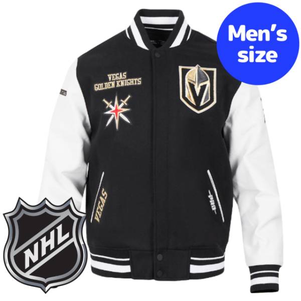 y+N[|z NHLItBV Y AE^[ o[VeBWPbg X^W Wp[ XxKXES[fiCc LAS VEGAS GOLDEN KNIGHTS RETRO CLASSIC VARSITY JACKET