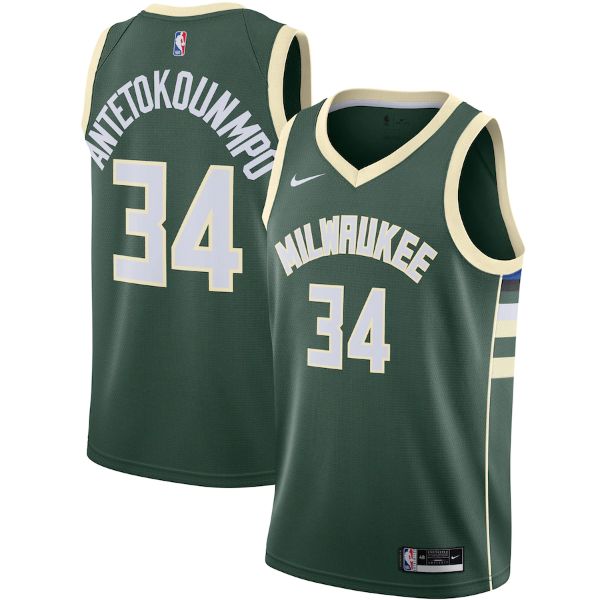 ̵+ݥ nike ʥ ڥ󥺥 NBA Swingman Jersey Milwaukee Bucks/Giannis Antetokounmpo/Green 󥰥ޥ ˥ե ˥ǥȥ