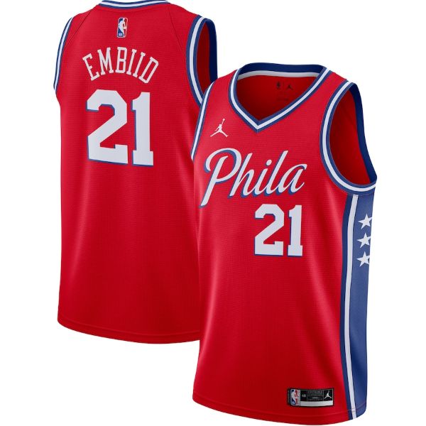 ̵+ݥ Jordan 硼 nike ʥ ڥ󥺥 NBA Swingman Jersey Philadelphia 76ers/Joel Embiid/Red 󥰥ޥ󥸥㡼 ˥ե 票롦ӡ