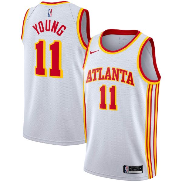 【送料無料】 nike ナイキ 【メンズ】 NBA Atlanta Hawks Swingman Jersey （Trae Young/トレイ・ヤング/アトランタ・ホークス/White）