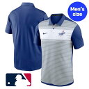 【送料無料】 MLB公式 メジャーリーグオフィシャル ナイキ Nike メンズ ポロシャツ 襟付きシャツ 半袖トップス 大谷翔平 山本由伸 佐々木朗希 ロサンゼ...