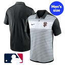 【送料無料】 MLB公式 メジャーリーグオフィシャル ナイキ Nike メンズ ポロシャツ 襟付きシャツ 半袖トップス サンフランシスコ・ジャイアンツ San ...