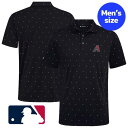 【送料無料】 MLB公式 メジャーリーグオフィシャル Levelwear レベルウェア メンズ ポロシャツ 襟付きシャツ 半袖トップス アリゾナ・ダイヤモンドバ...