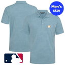 【送料無料】 MLB公式 メジャーリーグオフィシャル Levelwear レベルウェア メンズ ポロシャツ 襟付きシャツ 半袖トップス ヒューストン・アストロズ...