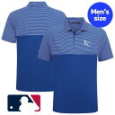【送料無料】 MLB公式 メジャーリーグオフィシャル Levelwear レベルウェア メンズ ポロシャツ 襟付きシャツ 半袖トップス カンザスシティ・ロイヤル...