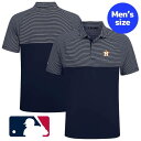 【送料無料】 MLB公式 メジャーリーグオフィシャル Levelwear レベルウェア メンズ ポロシャツ 襟付きシャツ 半袖トップス ヒューストン・アストロズ...