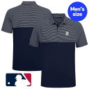 【送料無料】 MLB公式 メジャーリーグオフィシャル Levelwear レベルウェア メンズ ポロシャツ 襟付きシャツ 半袖トップス 前田健太 デトロイト・タ...