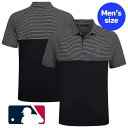 【送料無料】 MLB公式 メジャーリーグオフィシャル Levelwear レベルウェア メンズ ポロシャツ 襟付きシャツ 半袖トップス アリゾナ・ダイヤモンドバ...