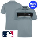 【送料無料】 MLB公式 メジャーリーグオフィシャル Antigua アンティグア メンズ ポロシャツ 襟付きシャツ 半袖トップス コロラド・ロッキーズ Col...