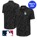 【送料無料】 MLB公式 メジャーリーグオフィシャル Antigua アンティグア メンズ ポロシャツ 襟付きシャツ アロハシャツ 半袖トップス 大谷翔平 山本...
