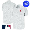 【送料無料】 MLB公式 メジャーリーグオフィシャル Antigua アンティグア メンズ ポロシャツ 襟付きシャツ アロハシャツ 半袖トップス 吉田正尚 ボス...