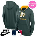 【送料無料】【レディース】 MLB公式 メジャーリーグオフィシャル パーカー フーディー トレーナー 長袖トップス 女性サイズ ウーマン NIKE ナイキ アス...