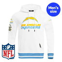 【送料無料】 Pro Standard プロスタンダード NFL公式 アメフト メンズ パーカー 長袖トップス フーディー トレーナー ロサンゼルス・チャージャ...