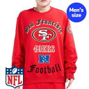【送料無料】 Pro Standard プロスタンダード NFL公式 アメフト メンズ トレーナー 長袖トップス サンフランシスコ・49ers SAN FRAN...