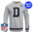 【送料無料】 Pro Standard プロスタンダード NFL公式 アメフト メンズ トレーナー 長袖トップス ダラス・カウボーイズ DALLAS COWBO...