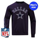 【送料無料】 Pro Standard プロスタンダード NFL公式 アメフト メンズ トレーナー 長袖トップス ダラス・カウボーイズ DALLAS COWBO...