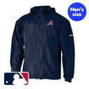 【送料無料】 MLB公式 正規品 メジャーリーグオフィシャル メンズ ウィンドブレーカー ナイロンジャケット アウター Columbia コロンビア アトランタ...