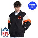 【送料無料】 NFL公式 アメフト メンズ アウター ウィンドブレーカー ジャケット ジャンパー スターター Starter シンシナティ・ベンガルズ Cinc...