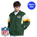 【送料無料】 NFL公式 アメフト メンズ アウター ウィンドブレーカー ジャケット ジャンパー スターター Starter グリーンベイ・パッカーズ Gree...