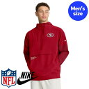 【送料無料】 NFL公式 アメフト メンズ アウター ウィンドブレーカー ジャケット ジャンパー ナイキ Nike サンフランシスコ・49ers San Fra...