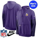 【送料無料】 NFL公式 アメフト メンズ アウター ウィンドブレーカー ジャケット ジャンパー ナイキ Nike ミネソタ・バイキングス Minnesota ...