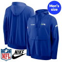 【送料無料】 NFL公式 アメフト メンズ アウター ウィンドブレーカー ジャケット ジャンパー ナイキ Nike シアトル・シーホークス Seattle Se...