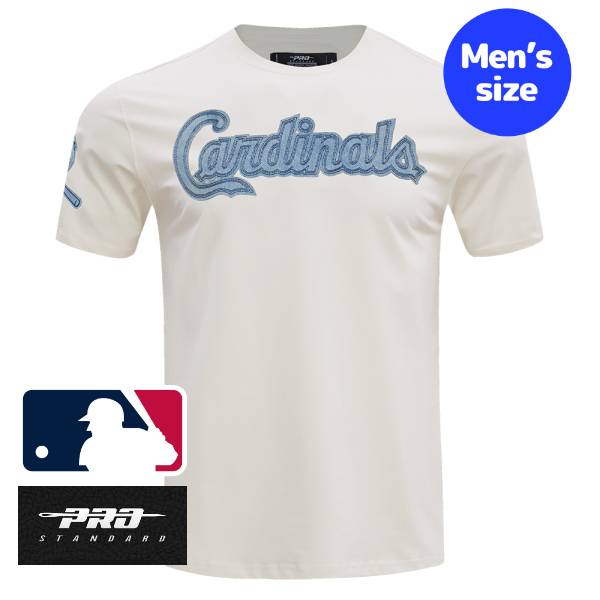 【送料無料】 MLB公式 メジャーリーグオフィシャル メンズ Tシャツ 半袖トップス プロスタンダード Pro Standard ヌートバー セントルイス・カージナルス ST. LOUIS CARDINALS VARSITY BLUES TOP