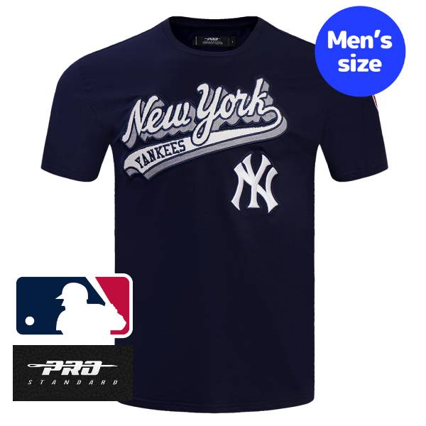 【送料無料】 MLB公式 メジャーリーグオフィシャル メンズ Tシャツ 半袖トップス プロスタンダード Pro Standard ジャッジ ニューヨーク・ヤンキース NEW YORK YANKEES SCRIPT TAIL TOP