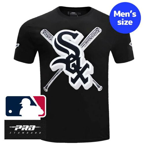 【送料無料】 MLB公式 メジャーリーグオフィシャル メンズ Tシャツ 半袖トップス プロスタンダード Pro Standard シカゴ・ホワイトソックス CHICAGO WHITE SOX MASHUP TOP 【送料無料】 MLB公式 メジャーリーグオフィシャル メンズ Tシャツ 半袖トップス プロスタンダード Pro Standard シカゴ・ホワイトソックス CHICAGO WHITE SOX MASHUP TOP