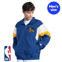 【送料無料】 NBA公式 オフィシャル メンズ ウィンドブレーカー アウター ジャケット Starter スターター ゴールデンステイト・ウォリアーズ ジミー・...
