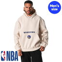 【送料無料】 NBA公式 ユニセックス 男女兼用 メンズ レディース パーカー トレーナー 長袖トップス The Wild Collective ゴールデンステ...