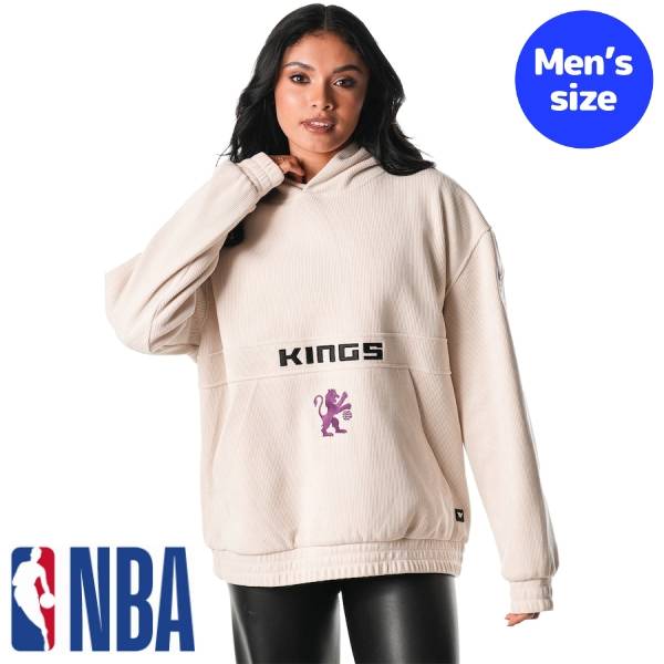 【送料無料】 NBA公式 オフィシャルアイテム ユニセックス 男女兼用 メンズ レディース パーカー フーディー トレーナー 長袖トップス The Wild Collectiveサクラメント・キングス Sacramento Kings Unisex Corduroy Tri-Blend Pullover Hoodie