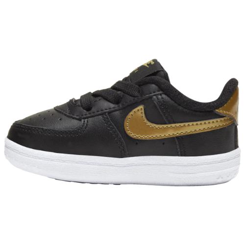 海外限定 ベビー 7 0 10 0cm Nike Nike オリバーガル Black Metallic Air Force 1 子供靴 送料無料 P2倍 クーポン カーターズ ナイキ Crib Gold スニーカー 出産祝い ルームシューズ ファーストシューズ Usキッズウェア店 送料無料 P2倍 クーポン