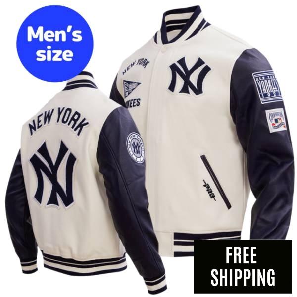 Rakuten - 【送料無料】 Pro Standard プロスタンダード MLB メンズ アウター バーシティジャケット スタジャン ニューヨーク・ヤンキース NEW YORK YANKEES RETRO CLASSIC VARSITY JACKET