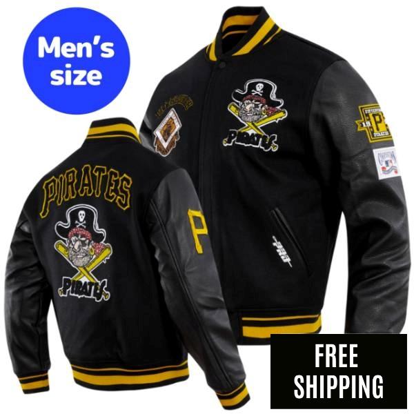 MLB PB PIRATES×STARTERパイレーツ×スターター スタジャン Pittsburgh Pirates Vintage 80s Chalk Line Satin Bomber Jacket