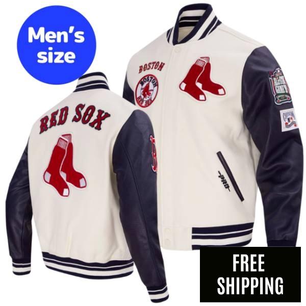 Rakuten - 【送料無料】 Pro Standard プロスタンダード MLB メンズ アウター バーシティジャケット スタジャン ボストン・レッドソックス 吉田正尚 BOSTON RED SOX RETRO CLASSIC VARSITY JACKET