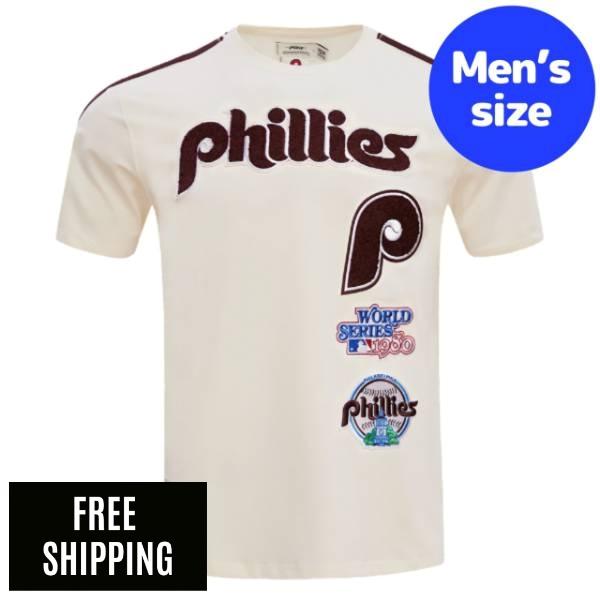 Rakuten - 【送料無料】 Pro Standard プロスタンダード MLB メジャーリーグ メンズ Tシャツ 半袖トップス フィラデルフィア・フィリーズ PHILADELPHIA PHILLIES RETRO CLASSIC STRIPED TOP T-SHIRT