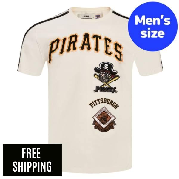 乐天商城 - 【送料無料】 Pro Standard プロスタンダード MLB メジャーリーグ メンズ Tシャツ 半袖トップス ピッツバーグ・パイレーツ PITTSBURGH PIRATES RETRO CLASSIC STRIPED TOP T-SHIRT