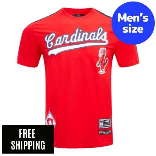 Rakuten - 【送料無料】 Pro Standard プロスタンダード MLB メジャーリーグ メンズ Tシャツ 半袖トップス ヌートバー セントルイス・カージナルス カーディナルス ST. LOUIS CARDINALS LOGO PRO TEAM TAPING TOP T-SHIRT
