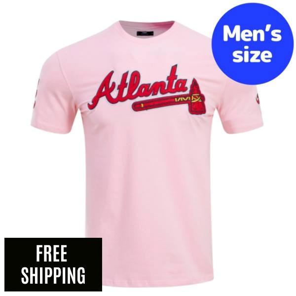  Pro Standard プロスタンダード MLB メジャーリーグ メンズ Tシャツ 半袖トップス アトランタ・ブレーブス ATLANTA BRAVES CLASSIC CHENILLE TOP T-SHIRT