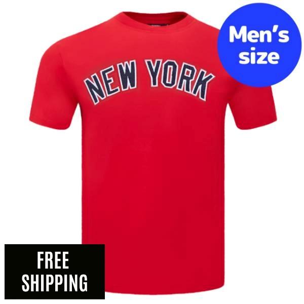 Rakuten - 【送料無料】 Pro Standard プロスタンダード MLB メジャーリーグ メンズ Tシャツ 半袖トップス ニューヨーク・ヤンキース NEW YORK YANKEES CLASSIC CHENILLE TOP T-SHIRT