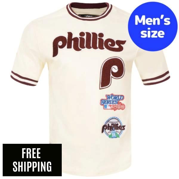 Rakuten - 【送料無料】 Pro Standard プロスタンダード MLB メジャーリーグ メンズ Tシャツ 半袖トップス フィラデルフィア・フィリーズ PHILADELPHIA PHILLIES RETRO CLASSIC TOP T-SHIRT