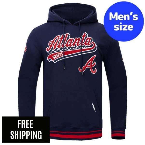  Pro Standard プロスタンダード MLB メジャーリーグ メンズ パーカー フーディー 長袖トップス アトランタ・ブレーブス ATLANTA BRAVES SCRIPT HOODIE