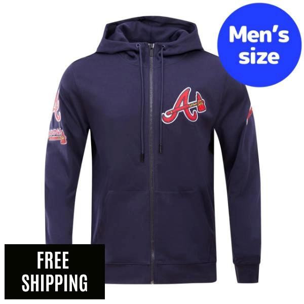 Rakuten - 【送料無料】 Pro Standard プロスタンダード MLB メジャーリーグ メンズ パーカー フーディー 長袖トップス アトランタ・ブレーブス ATLANTA BRAVES CLASSIC CHENILLE HOODIE
