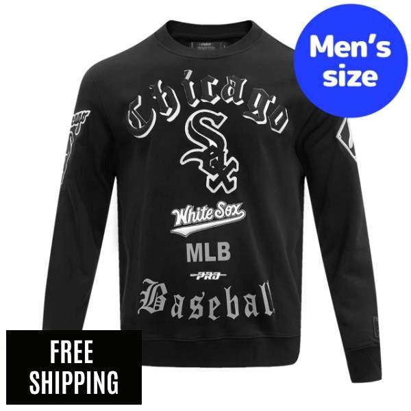 乐天商城 - 【送料無料】 Pro Standard プロスタンダード MLB メジャーリーグ メンズ トレーナー 長袖トップス シカゴ・ホワイトソックス CHICAGO WHITE SOX OLD ENGLISH CREWNECK