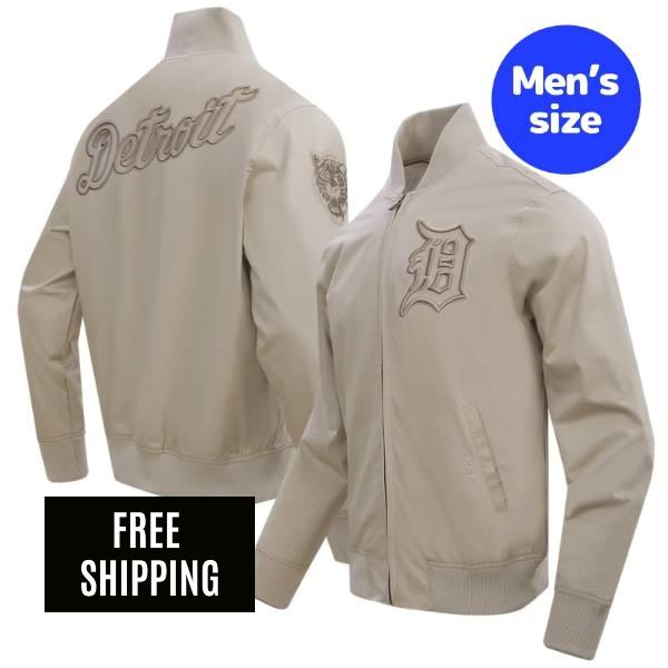 【送料無料】 Pro Standard プロスタンダード MLB メジャーリーグ メンズ ジャケット スタジャン アウター ジャンパー 前田健太 デトロイト タイガース DETROIT TIGERS NEUTRAL TWILL JACKET