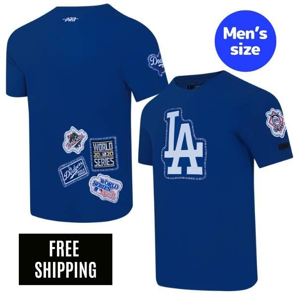 Rakuten - 【送料無料】 MLB メジャーリーグ メンズ 半袖トップス Tシャツ Pro Standard プロスタンダード 大谷翔平 山本由伸 佐々木朗希 ロサンゼルス・ドジャース LOS ANGELES DODGERS DIY PICK STITCH SINGLE JERSEY TOP