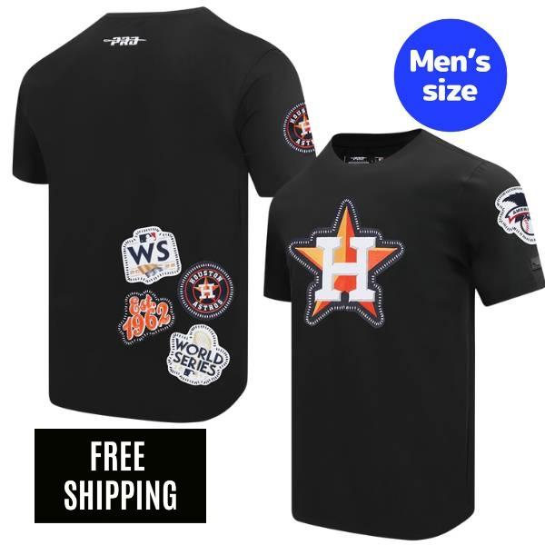 樂天商城 - 【送料無料】 MLB メジャーリーグ メンズ 半袖トップス Tシャツ Pro Standard プロスタンダード ヒューストン・アストロズ HOUSTON ASTROS DIY PICK STITCH SINGLE JERSEY TOP