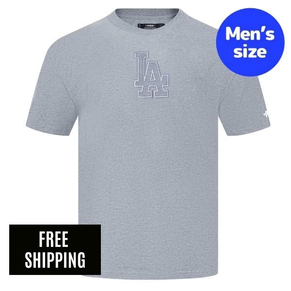Rakuten - 【送料無料】 MLB メジャーリーグ メンズ 半袖トップス Tシャツ Pro Standard プロスタンダード 大谷翔平 山本由伸 佐々木朗希 ロサンゼルス・ドジャース LOS ANGELES DODGERS REVERSE FRENCH TERRY COTTON JERSEY DROP SHOULDER TOP